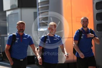 World © Octane Photographic Ltd. Formula 1 – Formula 1 – Hungarian Grand Prix - Hungaroring, Hungary. Thursday 28th July 2022 Paddock. Haas F1 Team VF-22 - Kevin Magnussen.
