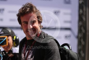 World © Octane Photographic Ltd. Formula 1 – Formula 1 – Hungarian Grand Prix - Hungaroring, Hungary. Thursday 28th July 2022 Paddock. BWT Alpine F1 Team A522 - Fernando Alonso.