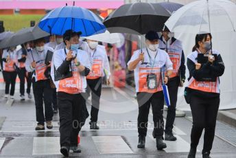 World © Octane Photographic Ltd. Formula 1 – Japanese Grand Prix - Suzuka Circuit, Japan. Friday 7th October 2022. Paddock. Japanese personnel