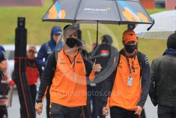 World © Octane Photographic Ltd. Formula 1 – Japanese Grand Prix - Suzuka Circuit, Japan. Friday 7th October 2022. Paddock. McLaren F1 Team MCL36 - Daniel Ricciardo.