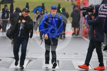 World © Octane Photographic Ltd. Formula 1 – Japanese Grand Prix - Suzuka Circuit, Japan. Friday 7th October 2022. Paddock. Haas F1 Team VF-22 - Mick Schumacher.