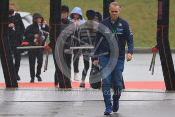 World © Octane Photographic Ltd. Formula 1 – Japanese Grand Prix - Suzuka Circuit, Japan. Friday 7th October 2022. Paddock. Williams Racing FW44 - Nicholas Latifi's magager David Tennyson.