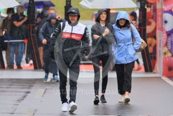 World © Octane Photographic Ltd. Formula 1 – Japanese Grand Prix - Suzuka Circuit, Japan. Friday 7th October 2022. Paddock. Alfa Romeo F1 Team Orlen C42 - Valtteri Bottas.