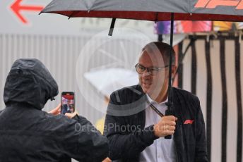 World © Octane Photographic Ltd. Formula 1 – Japanese Grand Prix - Suzuka Circuit, Japan. Friday 7th October 2022. Paddock. CEO of Formula One Group - Stefano Domenicali