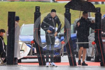 World © Octane Photographic Ltd. Formula 1 – Japanese Grand Prix - Suzuka Circuit, Japan. Friday 7th October 2022. Paddock. BWT Alpine F1 Team A522 - Esteban Ocon.