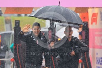 World © Octane Photographic Ltd. Formula 1 – Japanese Grand Prix - Suzuka Circuit, Japan. Friday 7th October 2022. Paddock. BWT Alpine F1 Team A522 - Esteban Ocon.