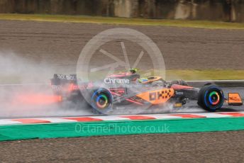 World © Octane Photographic Ltd. Formula 1 – Japanese Grand Prix - Suzuka Circuit, Japan. Friday 7th October 2022. Practice 2. McLaren F1 Team MCL36 - Lando Norris.