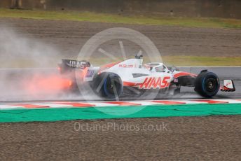 World © Octane Photographic Ltd. Formula 1 – Japanese Grand Prix - Suzuka Circuit, Japan. Friday 7th October 2022. Practice 2. Haas F1 Team VF-22 - Kevin Magnussen.