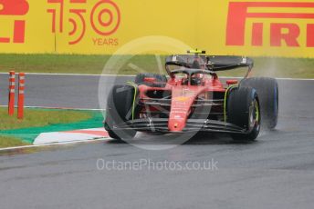 World © Octane Photographic Ltd. Formula 1 – Japanese Grand Prix - Suzuka Circuit, Japan. Friday 7th October 2022. Practice 2. Scuderia Ferrari F1-75 - Carlos Sainz.