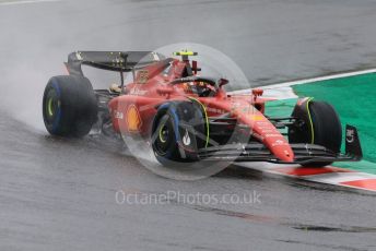 World © Octane Photographic Ltd. Formula 1 – Japanese Grand Prix - Suzuka Circuit, Japan. Friday 7th October 2022. Practice 2. Scuderia Ferrari F1-75 - Carlos Sainz.