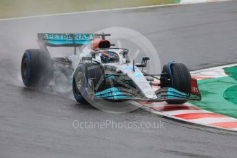 World © Octane Photographic Ltd. Formula 1 – Japanese Grand Prix - Suzuka Circuit, Japan. Friday 7th October 2022. Practice 2. Mercedes-AMG Petronas F1 Team F1 W13 - George Russell.