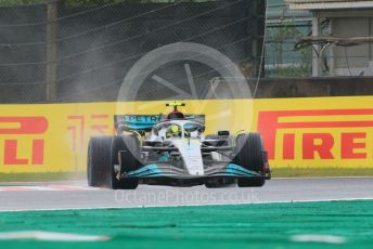 World © Octane Photographic Ltd. Formula 1 – Japanese Grand Prix - Suzuka Circuit, Japan. Friday 7th October 2022. Practice 2. Mercedes-AMG Petronas F1 Team F1 W13 - Lewis Hamilton.