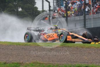 World © Octane Photographic Ltd. Formula 1 – Japanese Grand Prix - Suzuka Circuit, Japan. Friday 7th October 2022. Practice 2. McLaren F1 Team MCL36 - Lando Norris.