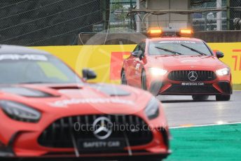 World © Octane Photographic Ltd. Formula 1 – Japanese Grand Prix - Suzuka Circuit, Japan. Friday 7th October 2022. Practice 2. F1 Mercedes Safety Car and Medical Car.