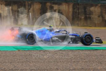 World © Octane Photographic Ltd. Formula 1 – Japanese Grand Prix - Suzuka Circuit, Japan. Friday 7th October 2022. Practice 2. Williams Racing FW44 - Nicholas Latifi.