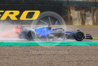 World © Octane Photographic Ltd. Formula 1 – Japanese Grand Prix - Suzuka Circuit, Japan. Friday 7th October 2022. Practice 2.  Williams Racing FW44 - Alex Albon.