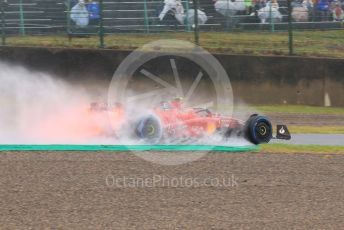 World © Octane Photographic Ltd. Formula 1 – Japanese Grand Prix - Suzuka Circuit, Japan. Friday 7th October 2022. Practice 2. Scuderia Ferrari F1-75 - Carlos Sainz.