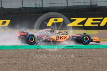 World © Octane Photographic Ltd. Formula 1 – Japanese Grand Prix - Suzuka Circuit, Japan. Friday 7th October 2022. Practice 2. McLaren F1 Team MCL36 - Daniel Ricciardo.