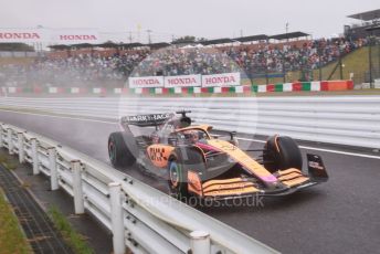 World © Octane Photographic Ltd. Formula 1 – Japanese Grand Prix - Suzuka Circuit, Japan. Friday 7th October 2022. Practice 2. McLaren F1 Team MCL36 - Daniel Ricciardo.