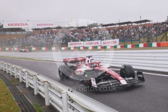 World © Octane Photographic Ltd. Formula 1 – Japanese Grand Prix - Suzuka Circuit, Japan. Friday 7th October 2022. Practice 2. Alfa Romeo F1 Team Orlen C42 - Valtteri Bottas.