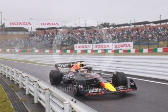 World © Octane Photographic Ltd. Formula 1 – Japanese Grand Prix - Suzuka Circuit, Japan. Friday 7th October 2022. Practice 2. Oracle Red Bull Racing RB18 – Max Verstappen.