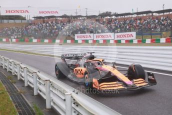 World © Octane Photographic Ltd. Formula 1 – Japanese Grand Prix - Suzuka Circuit, Japan. Friday 7th October 2022. Practice 2. McLaren F1 Team MCL36 - Daniel Ricciardo.