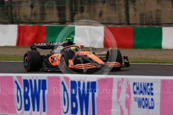 World © Octane Photographic Ltd. Formula 1 – Japanese Grand Prix - Suzuka Circuit, Japan. Saturday 8th October 2022. Practice 3. McLaren F1 Team MCL36 - Lando Norris.