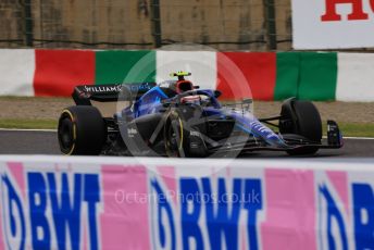 World © Octane Photographic Ltd. Formula 1 – Japanese Grand Prix - Suzuka Circuit, Japan. Saturday 8th October 2022. Practice 3. Williams Racing FW44 - Nicholas Latifi.