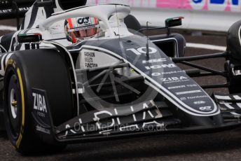 World © Octane Photographic Ltd. Formula 1 – Japanese Grand Prix - Suzuka Circuit, Japan. Saturday 8th October 2022. Practice 3. Scuderia AlphaTauri AT03 - Pierre Gasly.