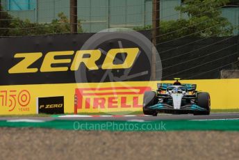 World © Octane Photographic Ltd. Formula 1 – Japanese Grand Prix - Suzuka Circuit, Japan. Saturday 8th October 2022. Practice 3. Mercedes-AMG Petronas F1 Team F1 W13 - Lewis Hamilton.