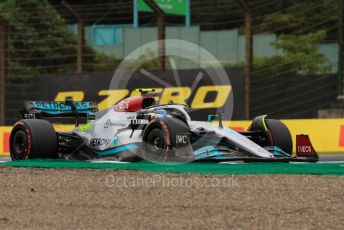 World © Octane Photographic Ltd. Formula 1 – Japanese Grand Prix - Suzuka Circuit, Japan. Saturday 8th October 2022. Practice 3. Mercedes-AMG Petronas F1 Team F1 W13 - Lewis Hamilton.