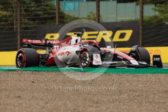 World © Octane Photographic Ltd. Formula 1 – Japanese Grand Prix - Suzuka Circuit, Japan. Saturday 8th October 2022. Practice 3. Alfa Romeo F1 Team Orlen C42 - Valtteri Bottas.