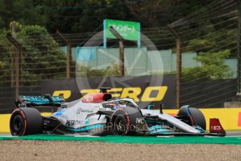 World © Octane Photographic Ltd. Formula 1 – Japanese Grand Prix - Suzuka Circuit, Japan. Saturday 8th October 2022. Practice 3. Mercedes-AMG Petronas F1 Team F1 W13 - George Russell.
