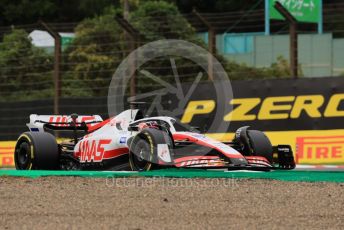 World © Octane Photographic Ltd. Formula 1 – Japanese Grand Prix - Suzuka Circuit, Japan. Saturday 8th October 2022. Practice 3. Haas F1 Team VF-22 - Kevin Magnussen.