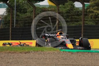 World © Octane Photographic Ltd. Formula 1 – Japanese Grand Prix - Suzuka Circuit, Japan. Saturday 8th October 2022. Practice 3. Oracle Red Bull Racing RB18 – Max Verstappen.