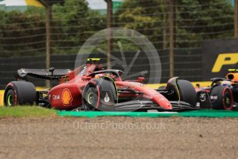 World © Octane Photographic Ltd. Formula 1 – Japanese Grand Prix - Suzuka Circuit, Japan. Saturday 8th October 2022. Practice 3. Scuderia Ferrari F1-75 - Carlos Sainz.
