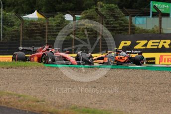 World © Octane Photographic Ltd. Formula 1 – Japanese Grand Prix - Suzuka Circuit, Japan. Saturday 8th October 2022. Practice 3. Scuderia Ferrari F1-75 - Charles Leclerc.