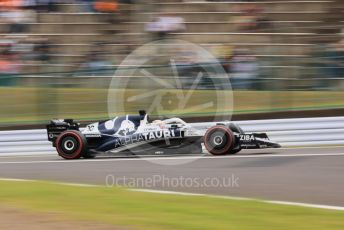 World © Octane Photographic Ltd. Formula 1 – Japanese Grand Prix - Suzuka Circuit, Japan. Saturday 8th October 2022. Practice 3. Scuderia AlphaTauri AT03 - Pierre Gasly.