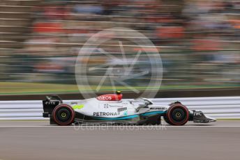 World © Octane Photographic Ltd. Formula 1 – Japanese Grand Prix - Suzuka Circuit, Japan. Saturday 8th October 2022. Practice 3. Mercedes-AMG Petronas F1 Team F1 W13 - Lewis Hamilton.