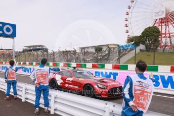World © Octane Photographic Ltd. Formula 1 – Japanese Grand Prix - Suzuka Circuit, Japan. Saturday 8th October 2022. Practice 3. Safety car in the pit lane