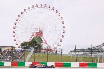 World © Octane Photographic Ltd. Formula 1 – Japanese Grand Prix - Suzuka Circuit, Japan. Saturday 8th October 2022. Practice 3. Oracle Red Bull Racing RB18 – Sergio Perez