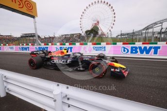 World © Octane Photographic Ltd. Formula 1 – Japanese Grand Prix - Suzuka Circuit, Japan. Saturday 8th October 2022. Practice 3. Oracle Red Bull Racing RB18 – Sergio Perez