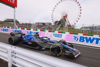World © Octane Photographic Ltd. Formula 1 – Japanese Grand Prix - Suzuka Circuit, Japan. Saturday 8th October 2022. Practice 3.  Williams Racing FW44 - Alex Albon.