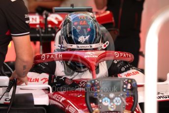 World © Octane Photographic Ltd. Formula 1 – Japanese Grand Prix - Suzuka Circuit, Japan. Saturday 8th October 2022. Practice 3. Alfa Romeo F1 Team Orlen C42 - Valtteri Bottas.