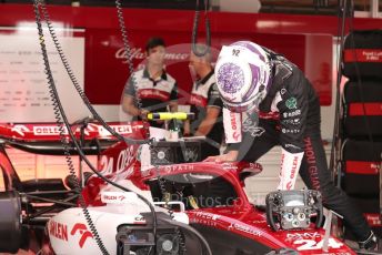 World © Octane Photographic Ltd. Formula 1 – Japanese Grand Prix - Suzuka Circuit, Japan. Saturday 8th October 2022. Practice 3. Alfa Romeo F1 Team Orlen C42 - Guanyu Zhou.