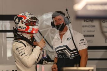 World © Octane Photographic Ltd. Formula 1 – Japanese Grand Prix - Suzuka Circuit, Japan. Saturday 8th October 2022. Practice 3. Scuderia AlphaTauri AT03 - Pierre Gasly.