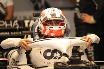 World © Octane Photographic Ltd. Formula 1 – Japanese Grand Prix - Suzuka Circuit, Japan. Saturday 8th October 2022. Practice 3. Scuderia AlphaTauri AT03 - Pierre Gasly.