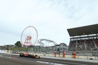 World © Octane Photographic Ltd. Formula 1 – Japanese Grand Prix - Suzuka Circuit, Japan. Saturday 8th October 2022. Practice 3. Oracle Red Bull Racing RB18 – Max Verstappen.