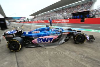 World © Octane Photographic Ltd. Formula 1 – Japanese Grand Prix - Suzuka Circuit, Japan. Saturday 8th October 2022. Practice 3. BWT Alpine F1 Team A522 - Fernando Alonso.