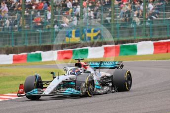 World © Octane Photographic Ltd. Formula 1 – Japanese Grand Prix - Suzuka Circuit, Japan. Saturday 8th October 2022. Qualifying. Mercedes-AMG Petronas F1 Team F1 W13 - George Russell.